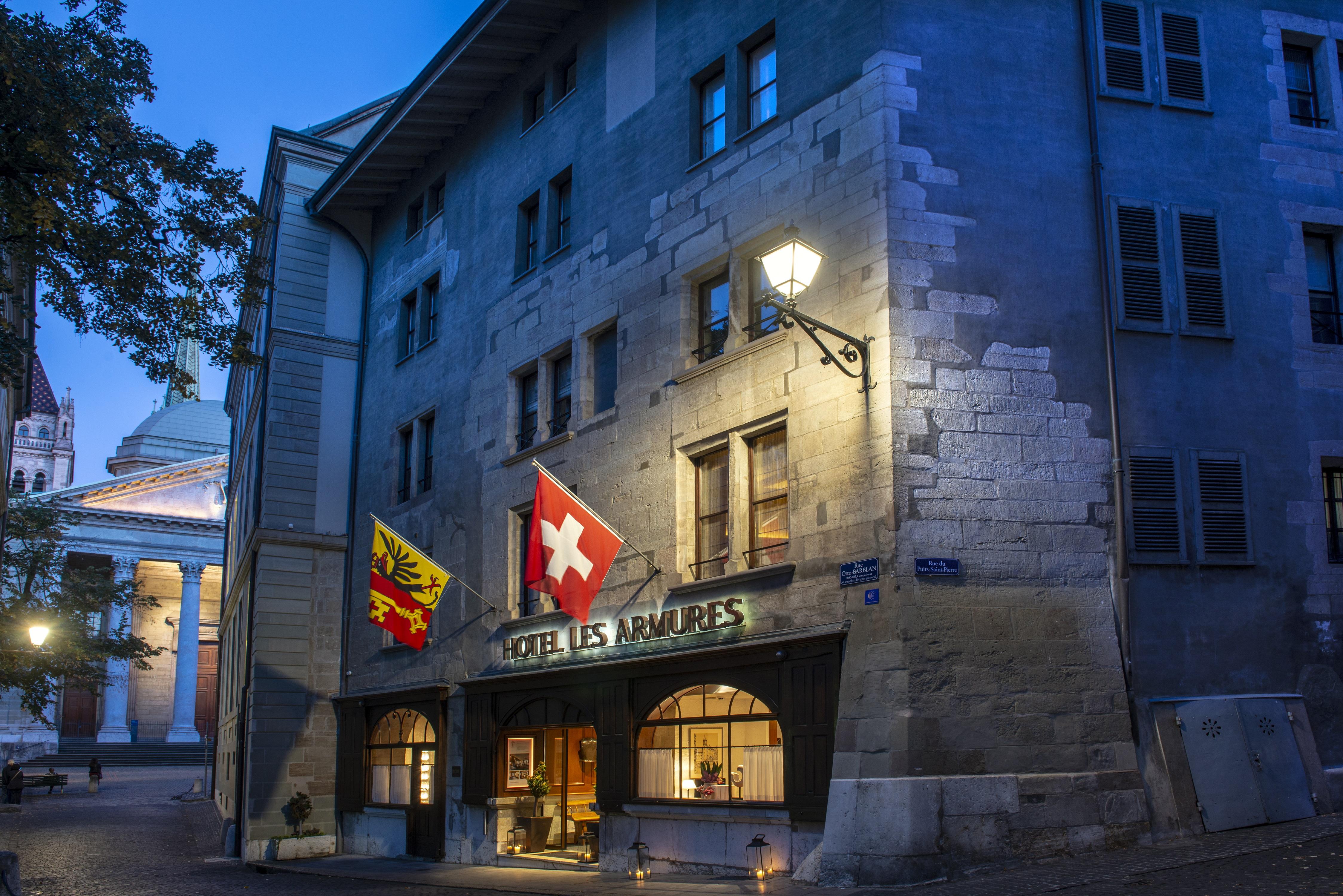 Hotel Les Armures Geneva Exterior photo Hôtel de l'Ours Blanc